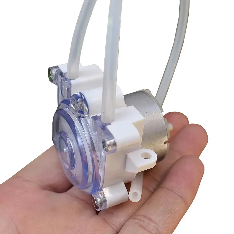 Mini Peristaltic Pump 12V - 【Pompa Peristaltik Mikro】 Motor Roda Gigi