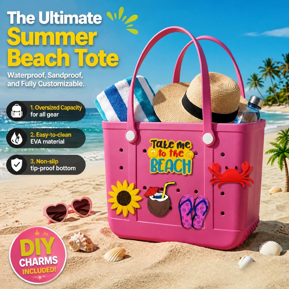 Packaging - Tas Pantai Karet Ukuran Besar untuk