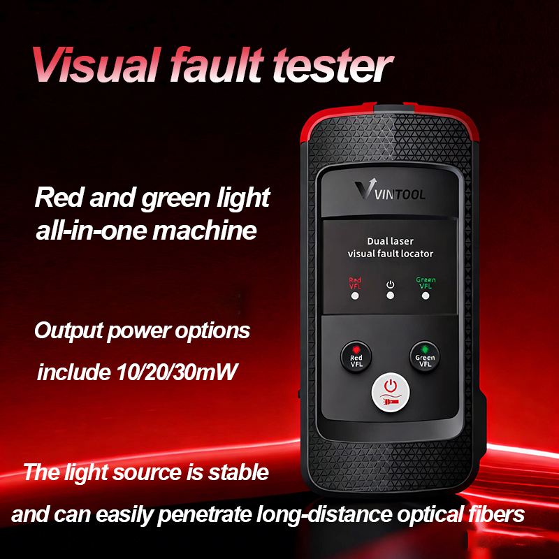 Fiber Laser Marking Machine 30W - Pencari Cacat Visual Serat Optik Merah