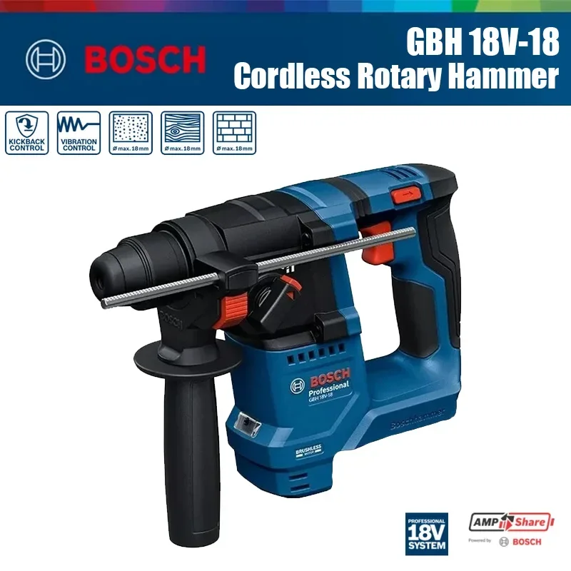 Industrial Tools - Bosch GBH 18V-18 Bor Palu Putar