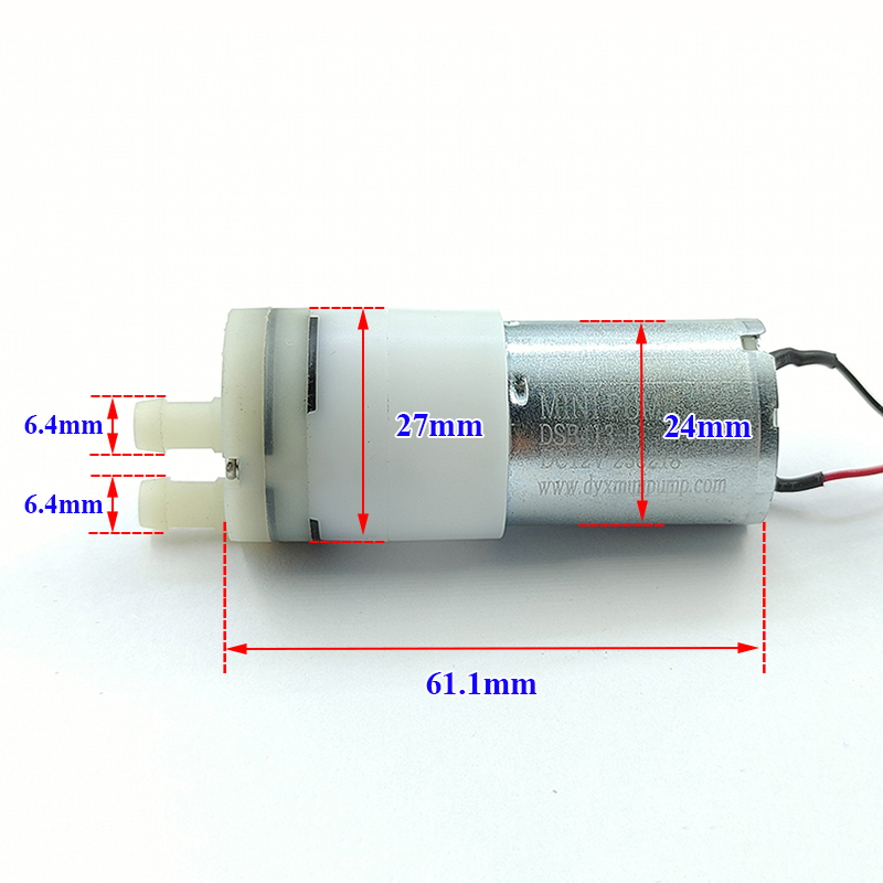Mini Peristaltic Pump 12V - Pompa Diafragma Kecil DC 12V 0.9L/menit