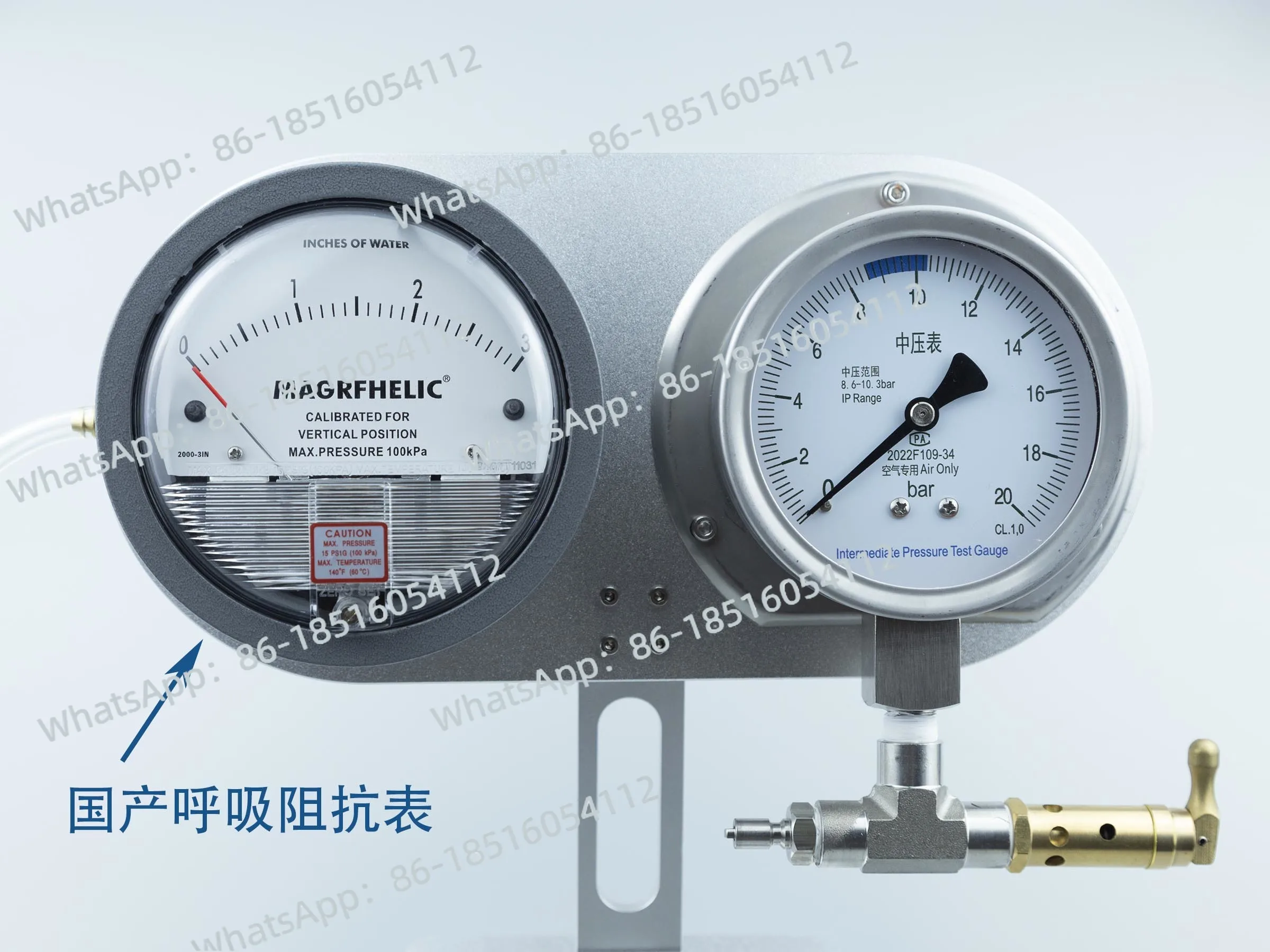 Test Instruments - Alat regulator selam scuba, instrumen platform