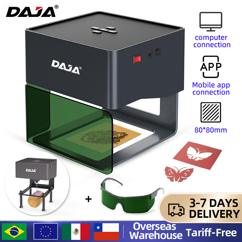 Fiber Laser Marking Machine 30W - DAJA DJ6 pengukir Laser portabel Mini