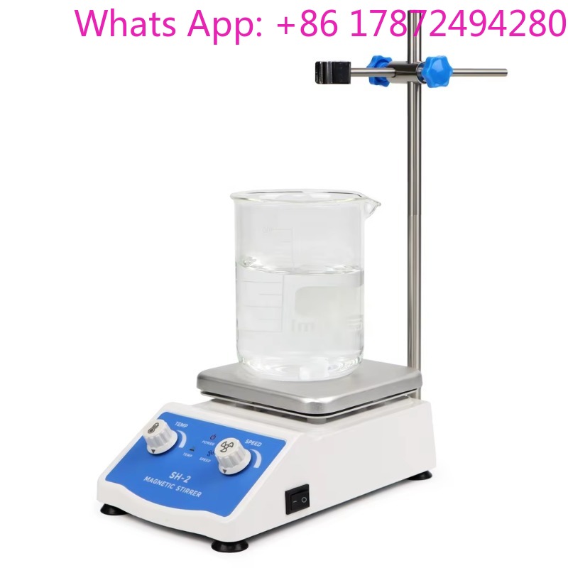 Lab Magnetic Stirrer Hot Plate - Mixer Laboratorium Profesional 2L Pengaduk Magnetik