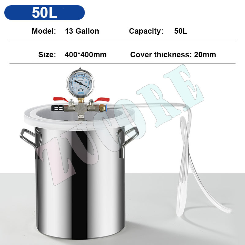 Ruang Vakum Baja Tahan Karat 2 - Vacuum Chamber Kit With Pump ulasan dan harga