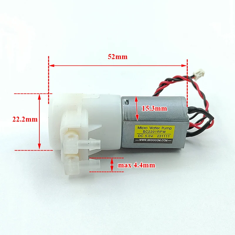 Scookom pompa air Mini 130 SC2 - Mini Peristaltic Pump 12V ulasan dan harga