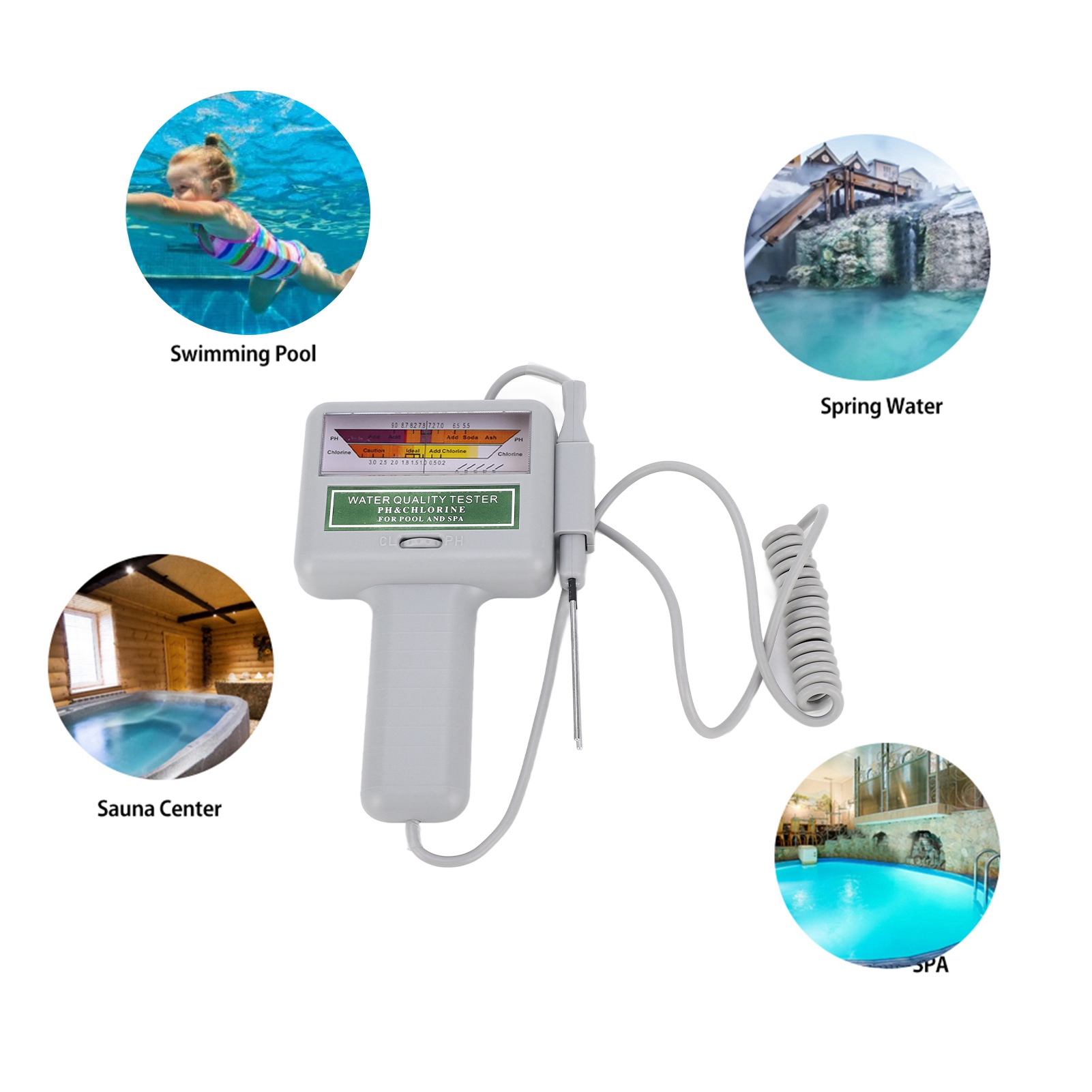 Alat Uji Kualitas Air Kolam Re - Ph Meter Digital Water Tester ulasan dan harga