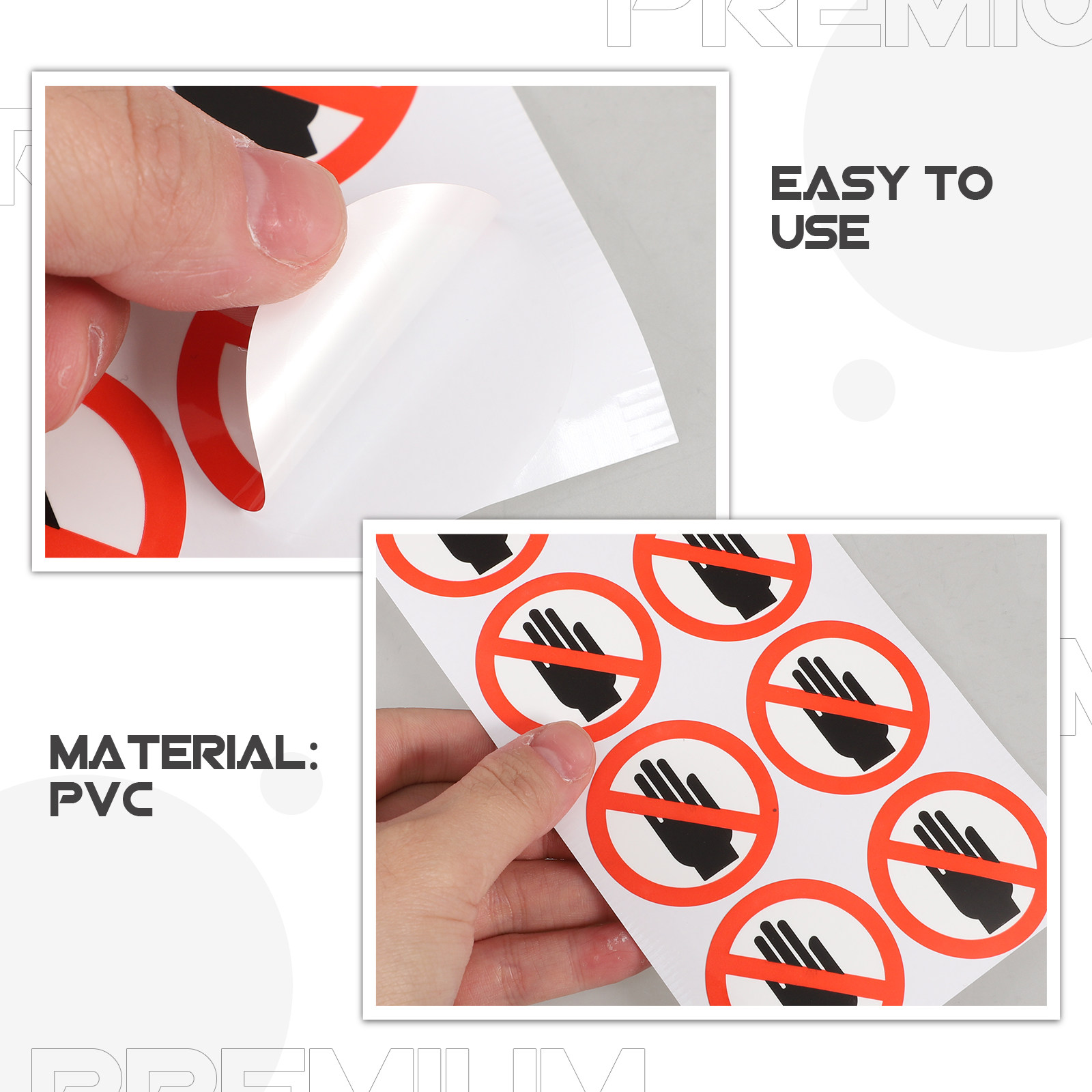 1 Lembar Stiker Peringatan Jan - Lab Equipment ulasan dan harga