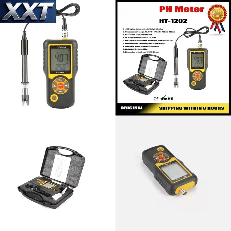 Pengukur PH Digital XXT Dengan - Ph Meter Digital Water Tester ulasan dan harga