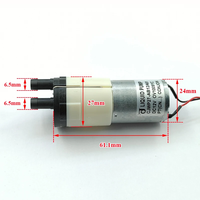 CJWP27-AB12A61 DC 12V Pompa Ca - Mini Peristaltic Pump 12V ulasan dan harga