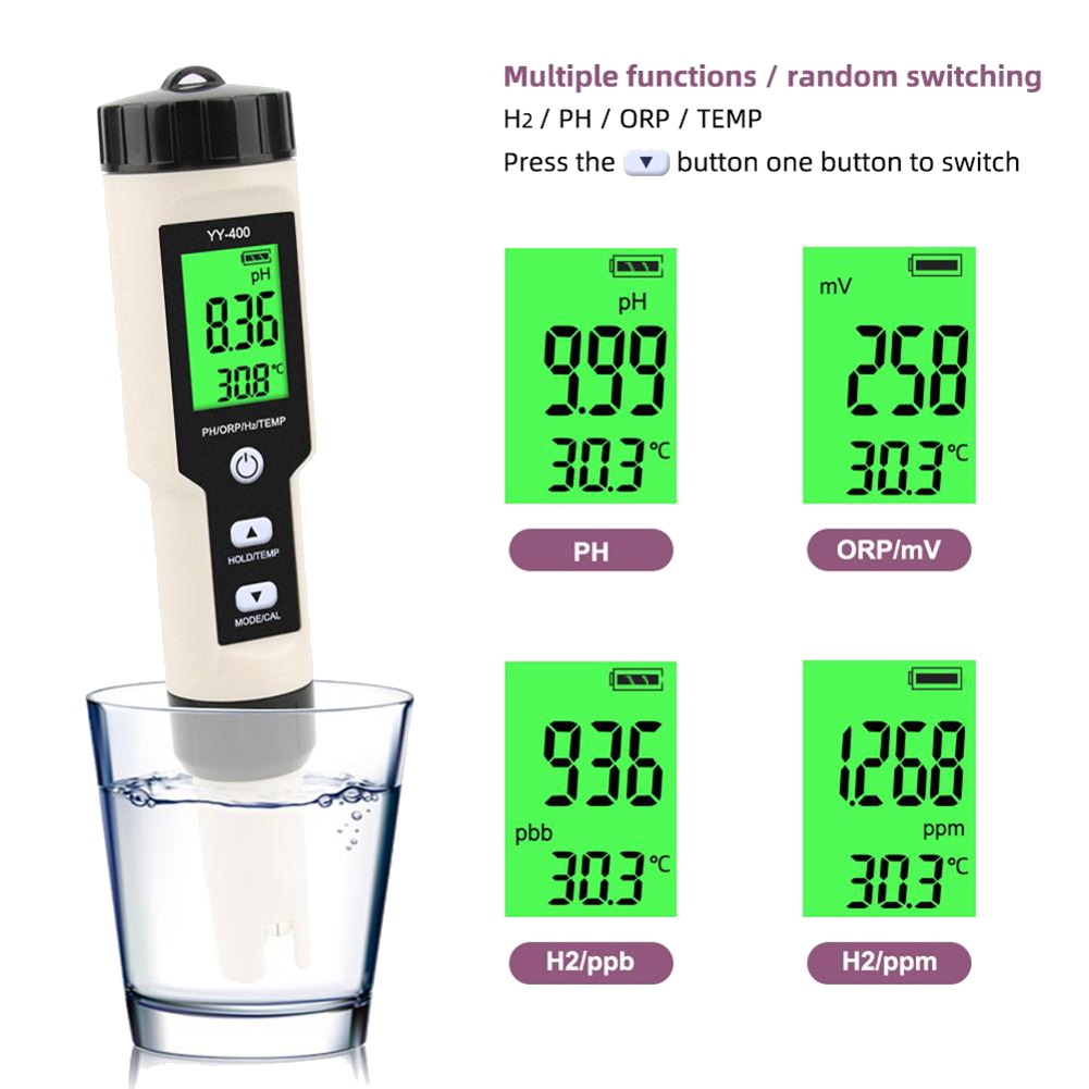 Pengukur konsentrasi Ion hidro - Ph Meter Digital Water Tester ulasan dan harga
