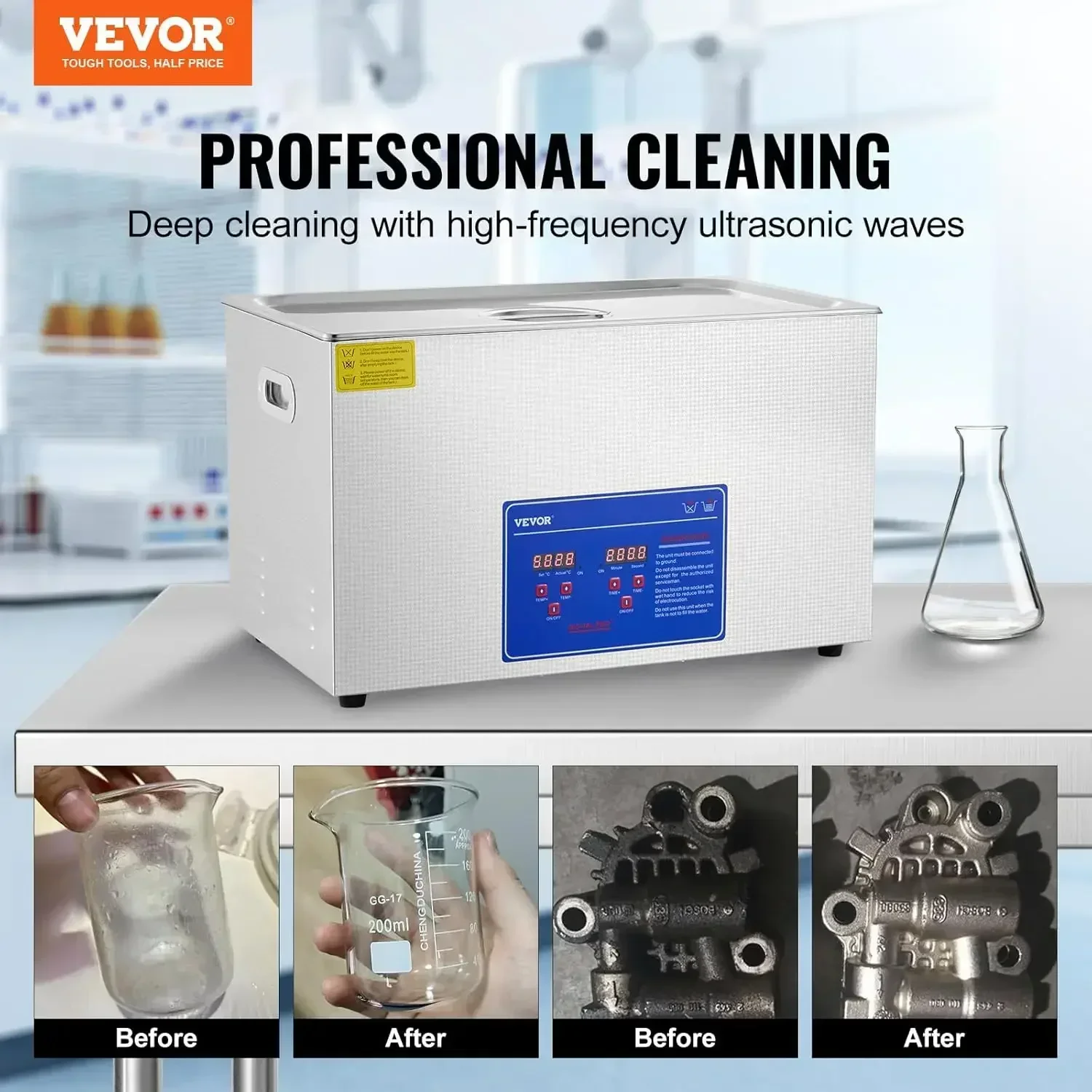 Stok Terbatas! Pembersih Profe - Ultrasonic Cleaner 30L Industrial ulasan dan harga
