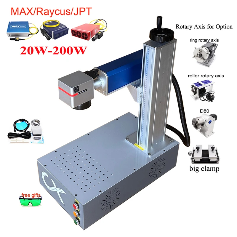 Mesin Serat Ezcad Sumber Raycu - Fiber Laser Marking Machine 30W ulasan dan harga